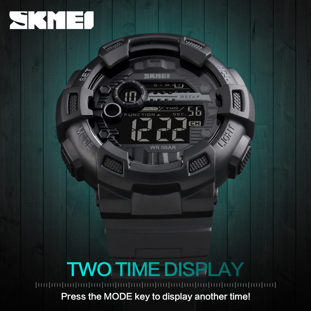 Outdoor Lighting Zones - SKMEI Sports Outdoor Chrono Digital Watch