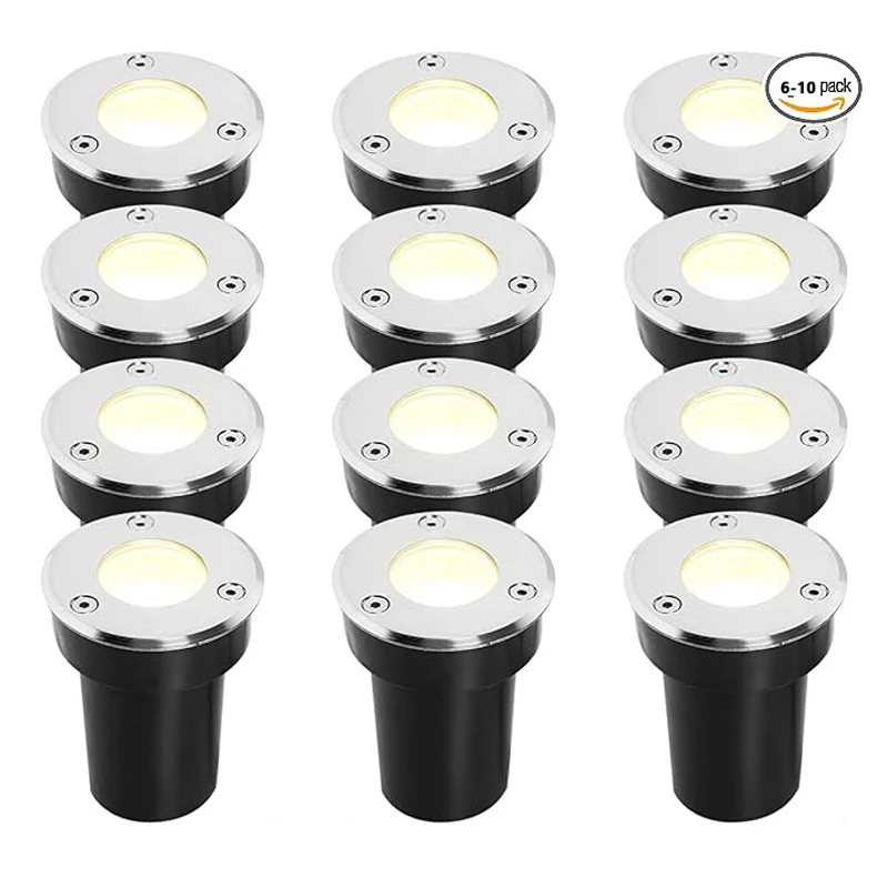 Ground Light Recessed - IP67 Waterproof LED Outdoor Garden Lighting
