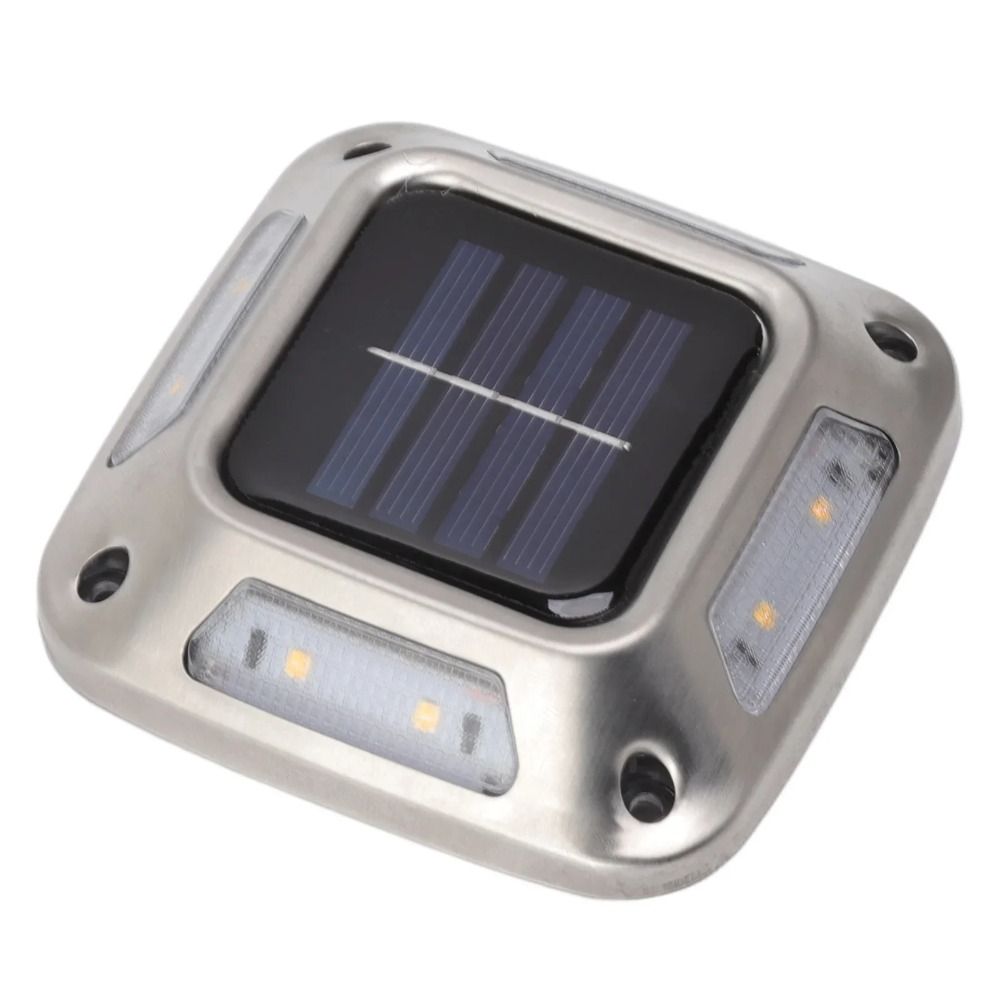 Ground Light Recessed - 4 PCS 8 LED Solar Ground