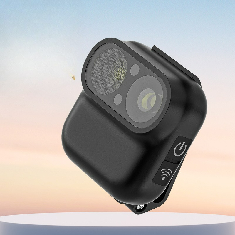 Outdoor Lighting Video - High-brightness Headlamp, Camera-Style, Waterproof, Rechargeable, Long