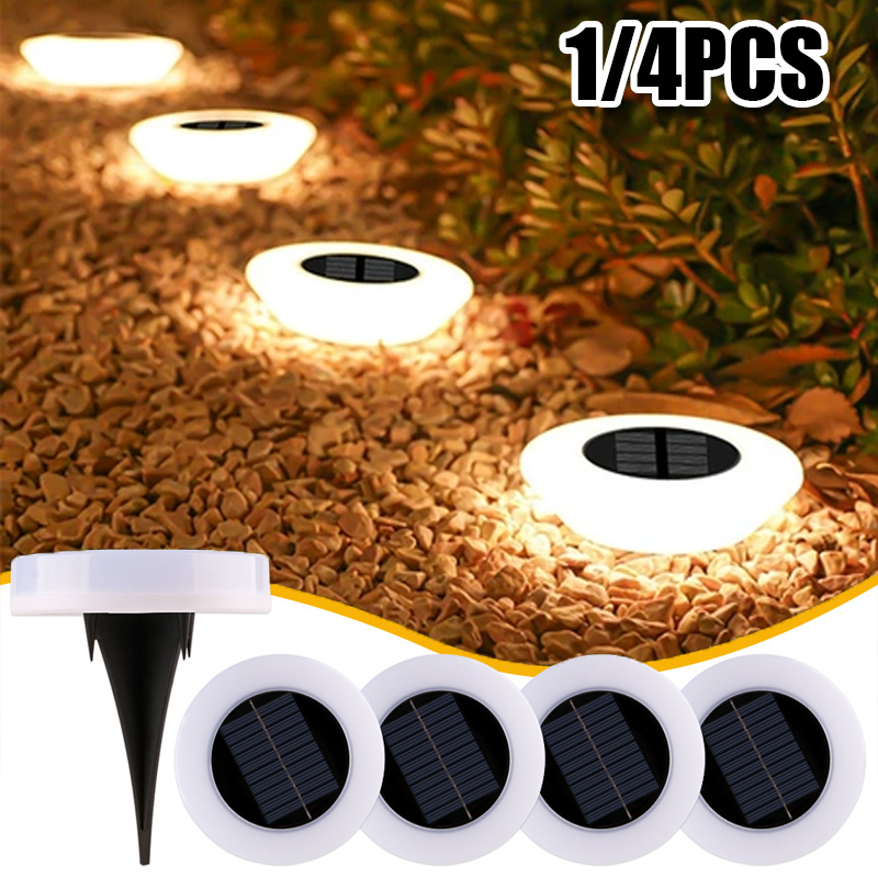 Ground Light Recessed - Solar Garden Ground Light Waterproof New