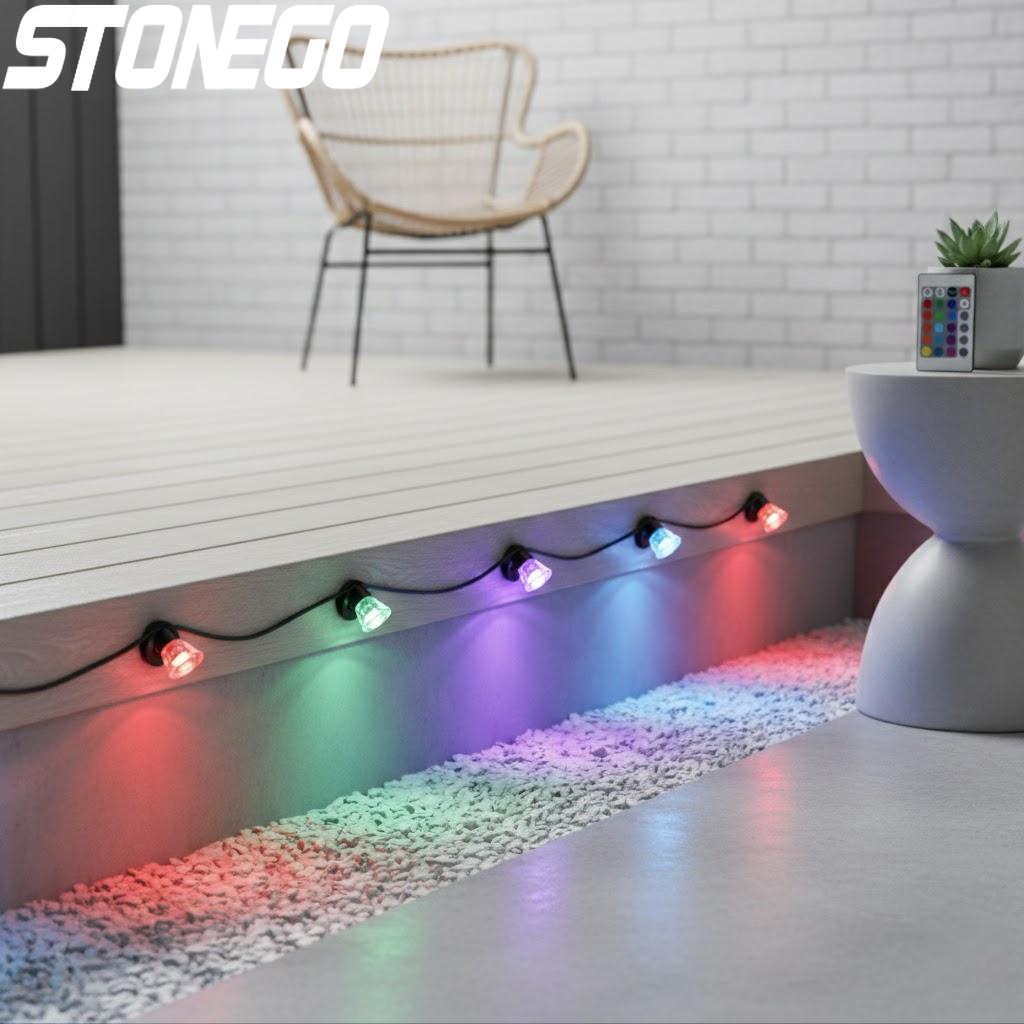 Ground Light Recessed - 32mm LED Recessed Deck Lights 06W