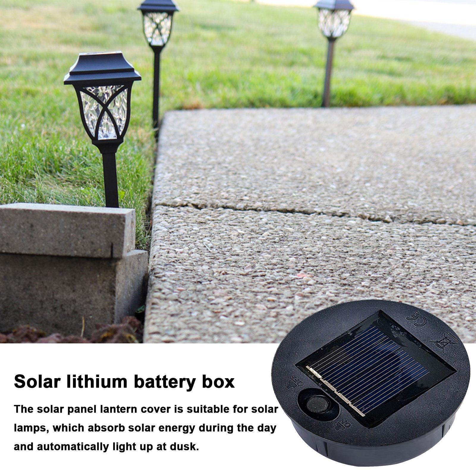Outdoor Lighting Replacement Parts - 7CM/10CM Solar Light Replacement Top 1.2V