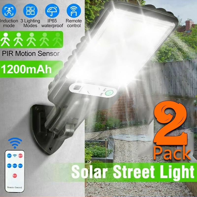 Solar Wall Sconce - Outdoor Solar Garden Lights with Human