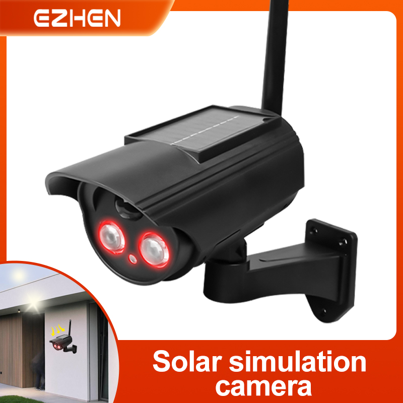 Outdoor Lighting Video - Outdoor Solar Simulation Camera Waterproof Dummy
