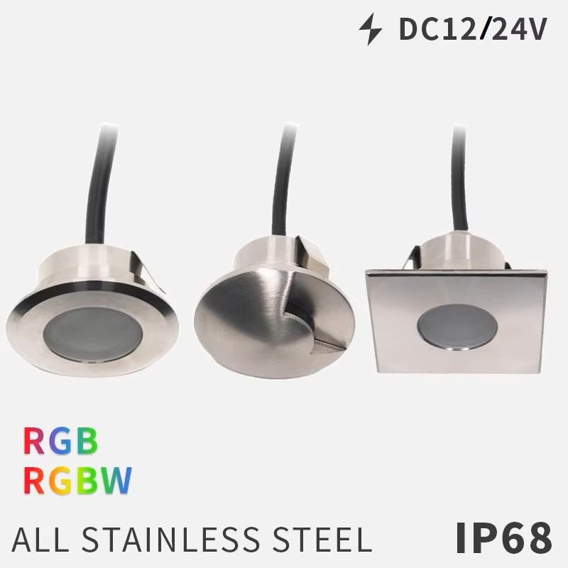 Ground Light Recessed - QITU LED Outdoor Garden Lights Waterproof