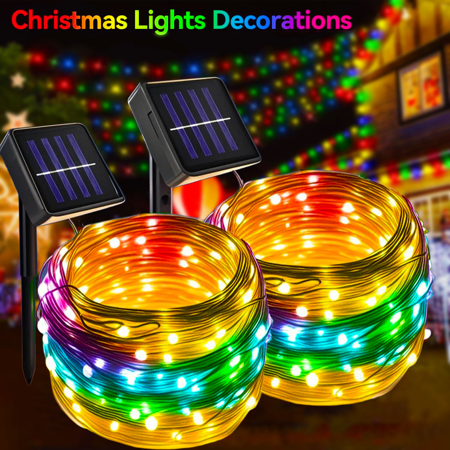 Solar Fairy String - Christmas Outdoor Solar String Lights LED