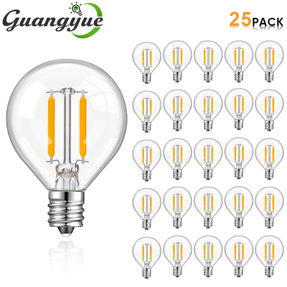 Outdoor Lighting Replacement Parts - Globe Clear Glass LED Replacement Bulbs