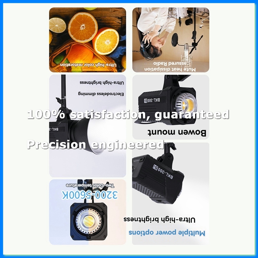 Outdoor Lighting Video - 300W Bi LED Video Light, Continuous