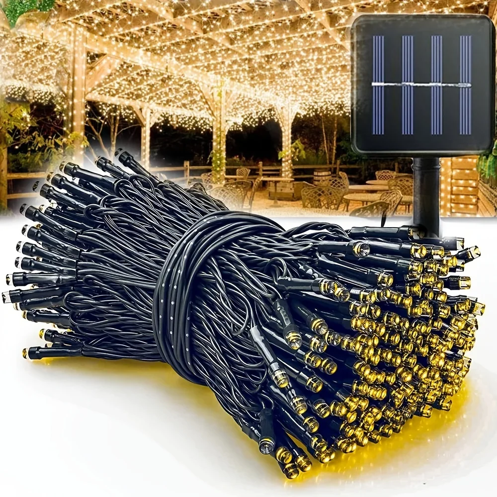 Solar Fairy String - Solar Powered Outdoor String Lights 100