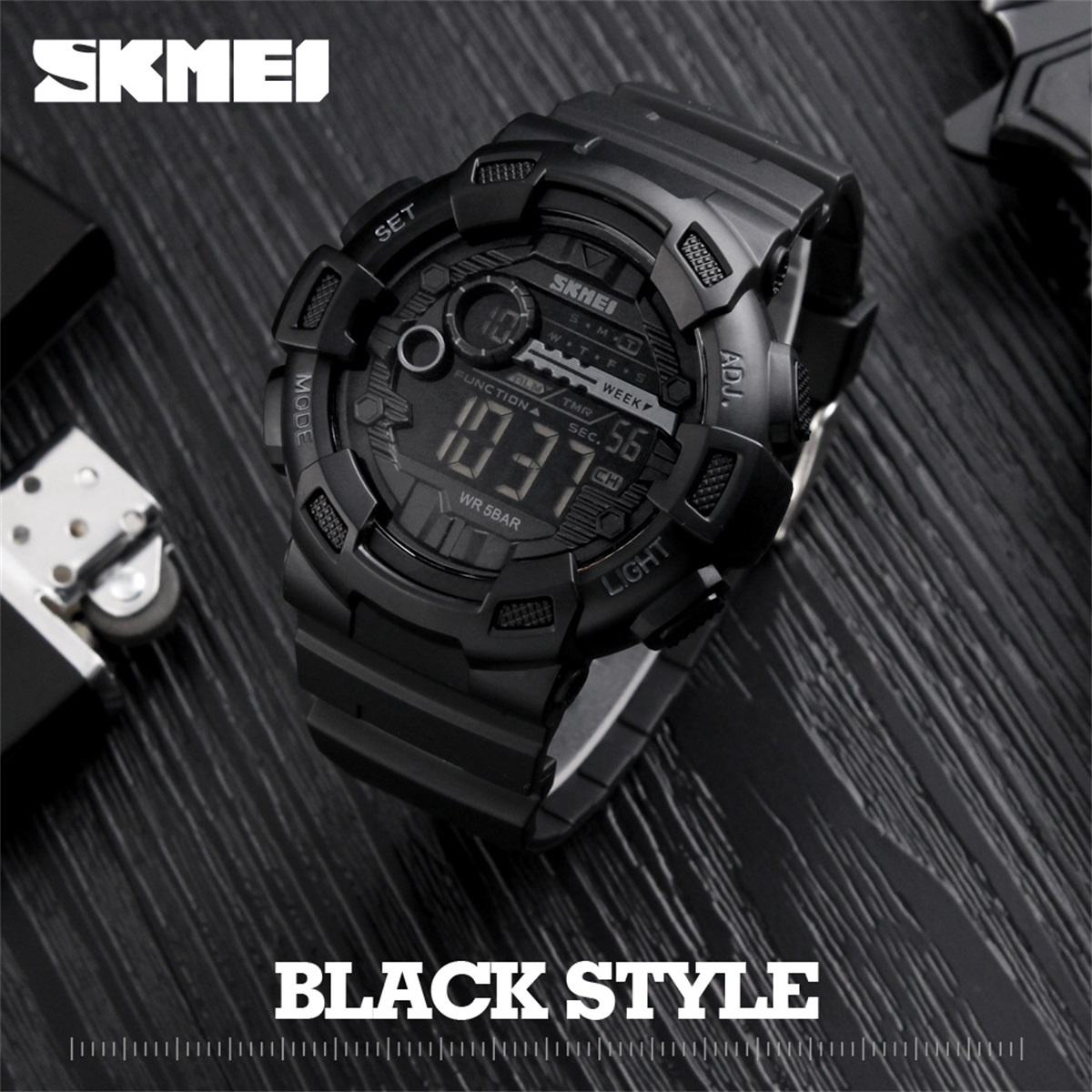 SKMEI Sports Outdoor Chrono Di - огляд і ціна Outdoor Lighting Zones
