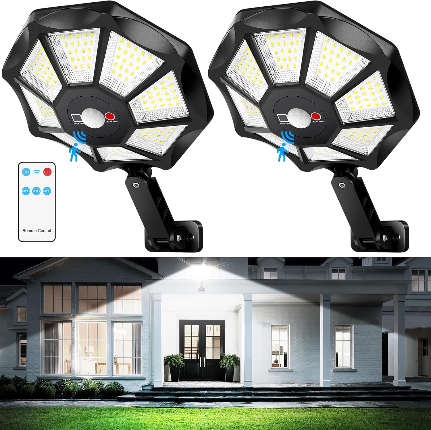 Solar Lights Outdoor Waterproo - огляд і ціна Solar Wall Sconce