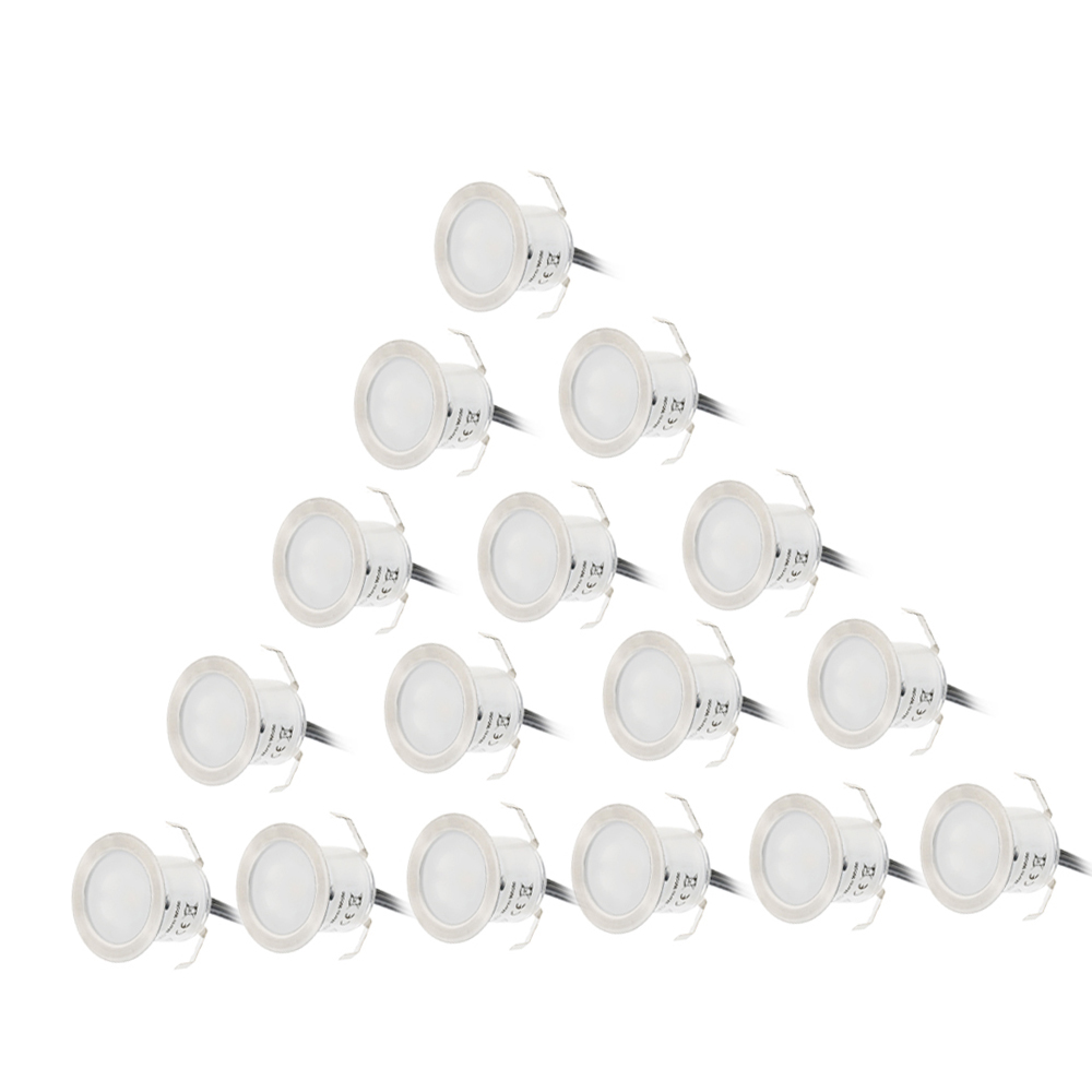 16PCS 0.6W High Bright Recesse - огляд і ціна Ground Light Recessed