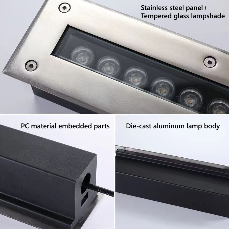 Outdoor Waterproof Ground Ligh - огляд і ціна Ground Light Recessed