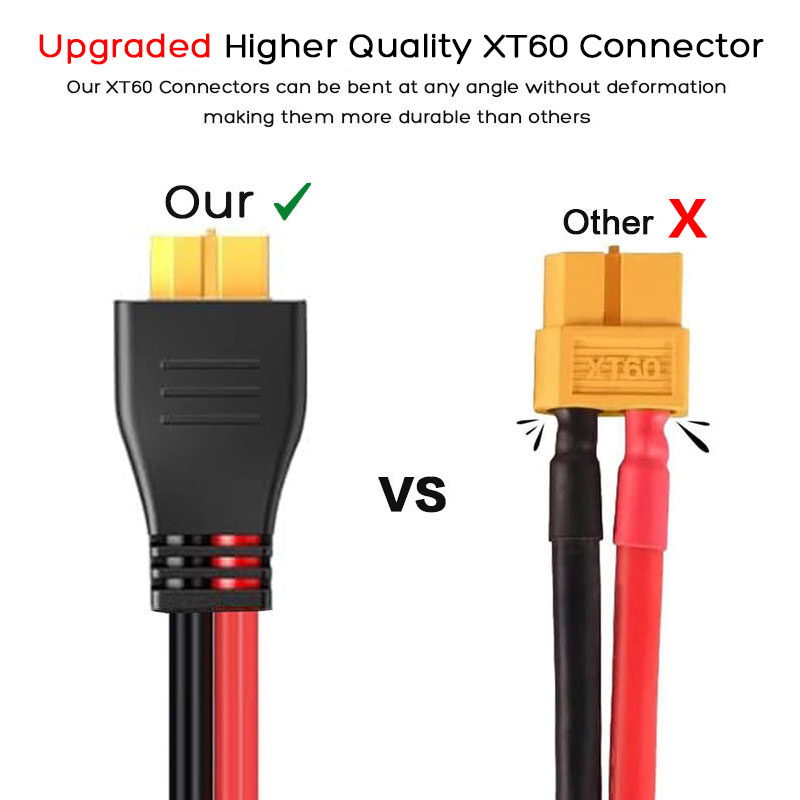 3m 1.5m 12AWG XT60 Female to S - огляд і ціна Outdoor Lighting Extension Cable