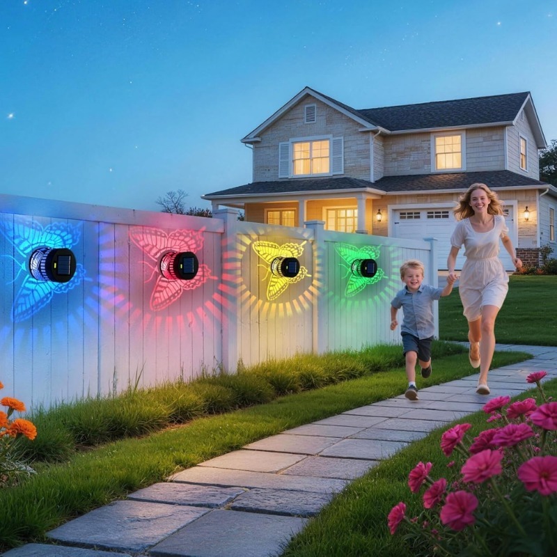 Decorative Solar Butterfly Lig - огляд і ціна Solar Wall Sconce