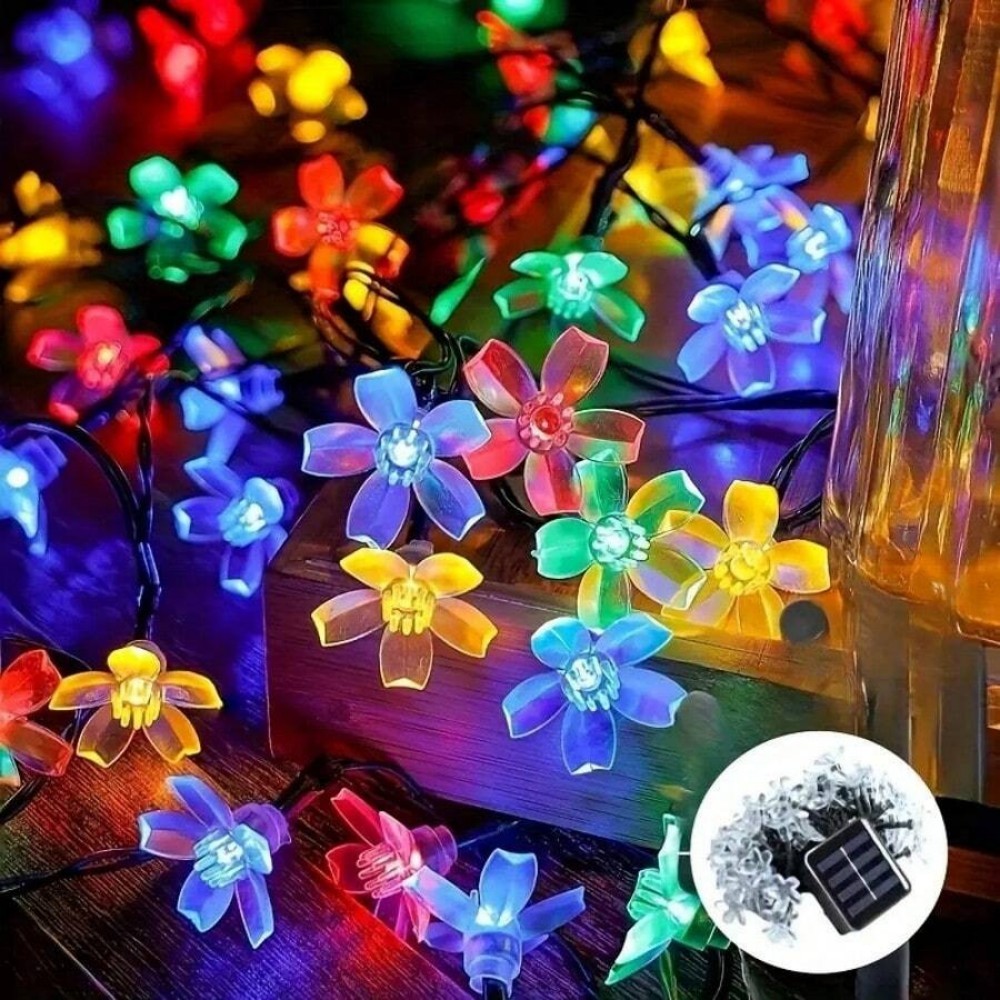 Solar Cherry Blossom Outdoor S - огляд і ціна Solar Fairy String