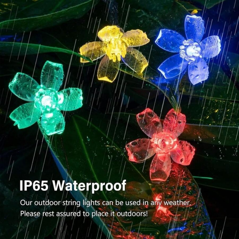 Solar Cherry Blossom Outdoor S - огляд і ціна Solar Fairy String