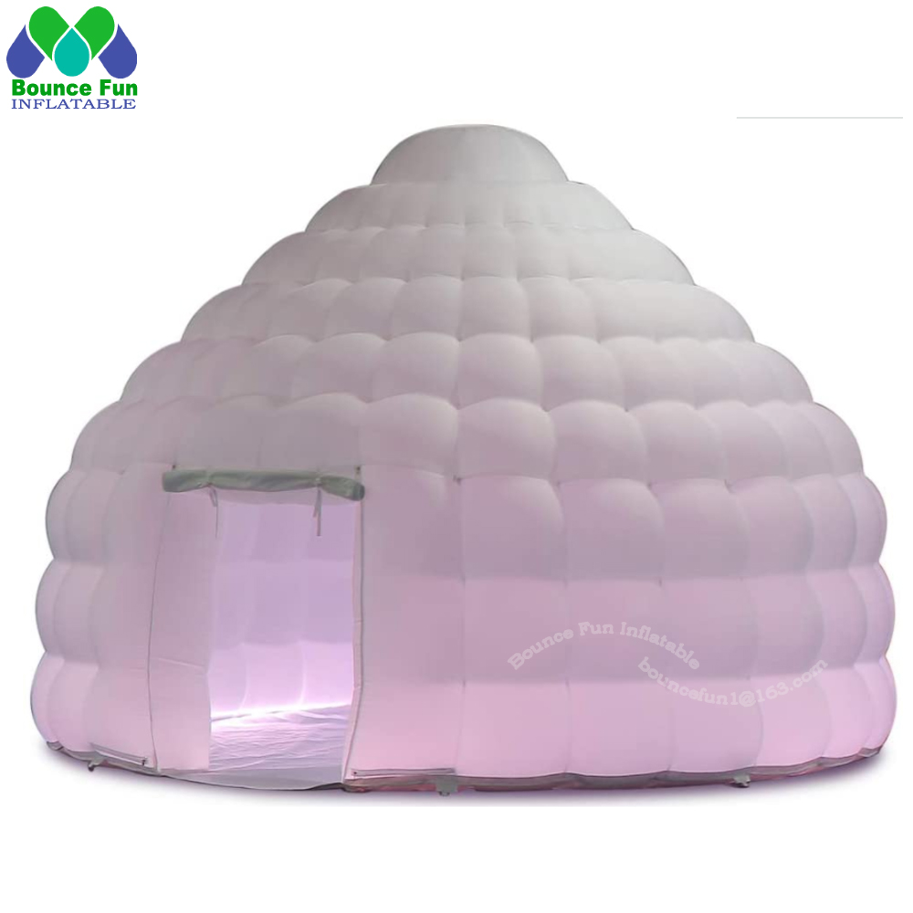 White Inflatable Igloo Dome Te - огляд і ціна Outdoor Lighting Rental For Party