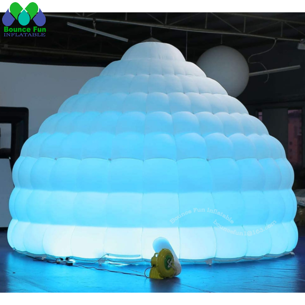 White Inflatable Igloo Dome Te - огляд і ціна Outdoor Lighting Rental For Party