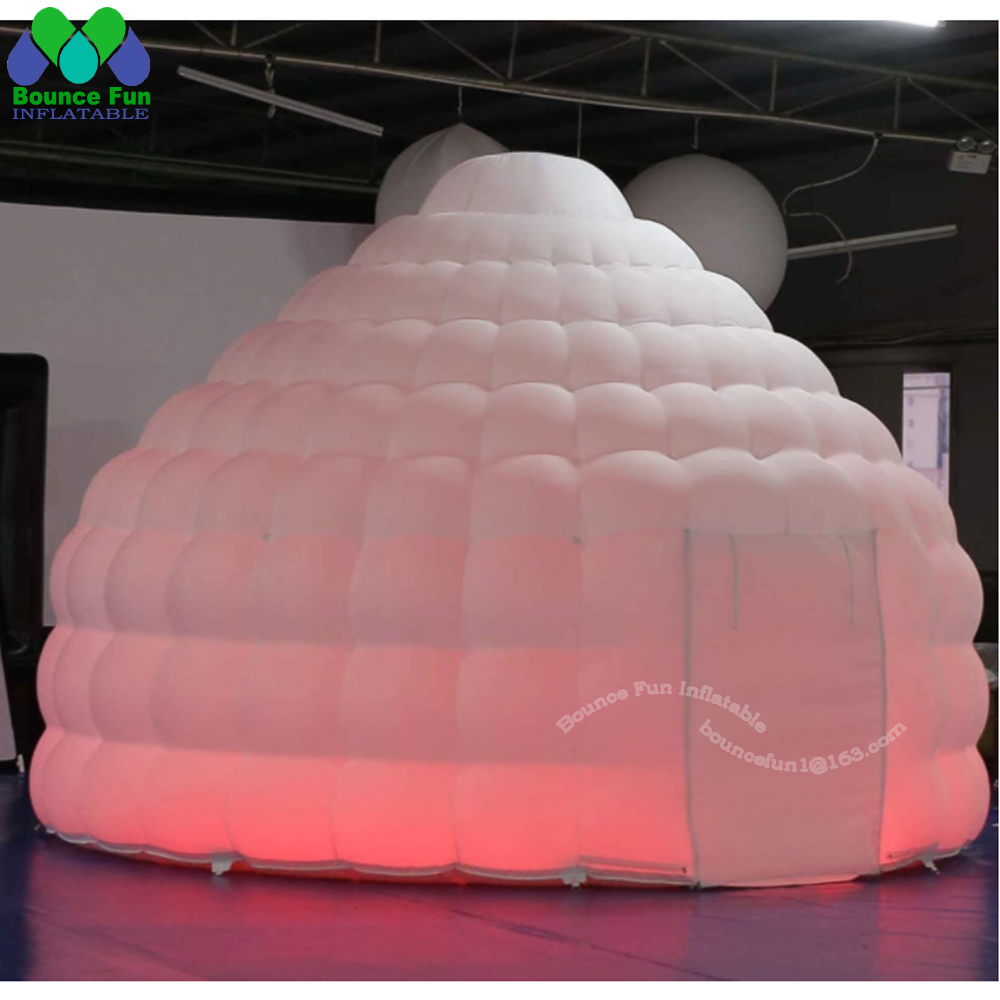 White Inflatable Igloo Dome Te - огляд і ціна Outdoor Lighting Rental For Party