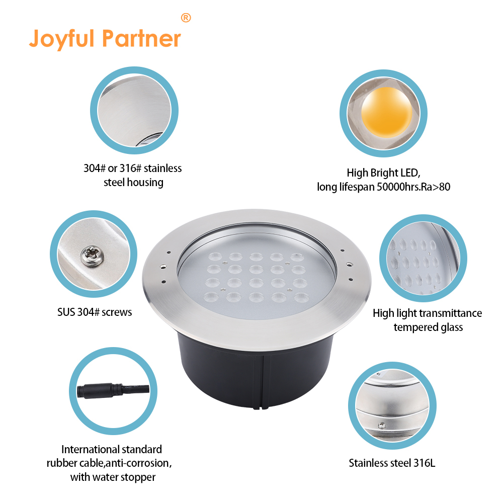 316 Stainless Steel Led Recess - огляд і ціна Ground Light Recessed