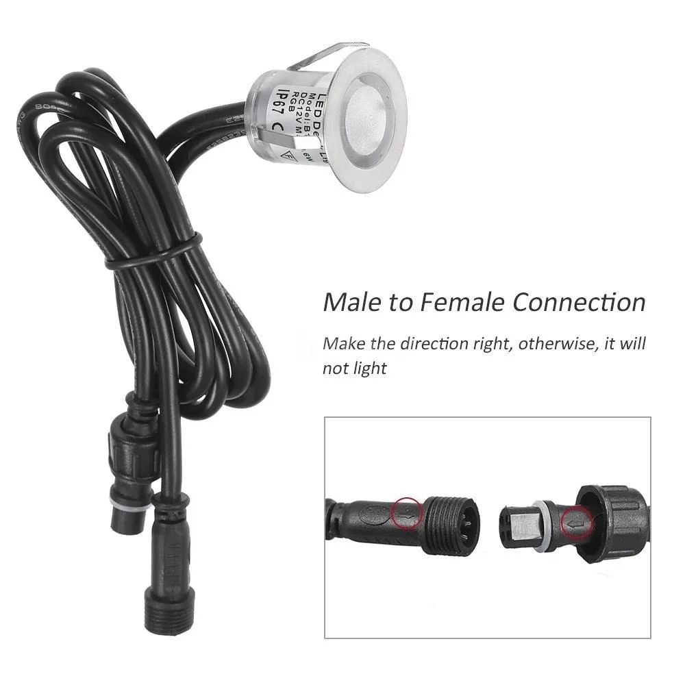 32mm LED Recessed Deck Lights  - огляд і ціна Ground Light Recessed