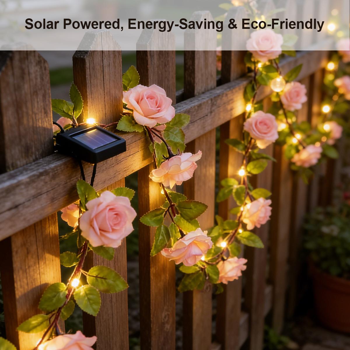 Solar Rose Vine String Light I - огляд і ціна Solar Fairy String