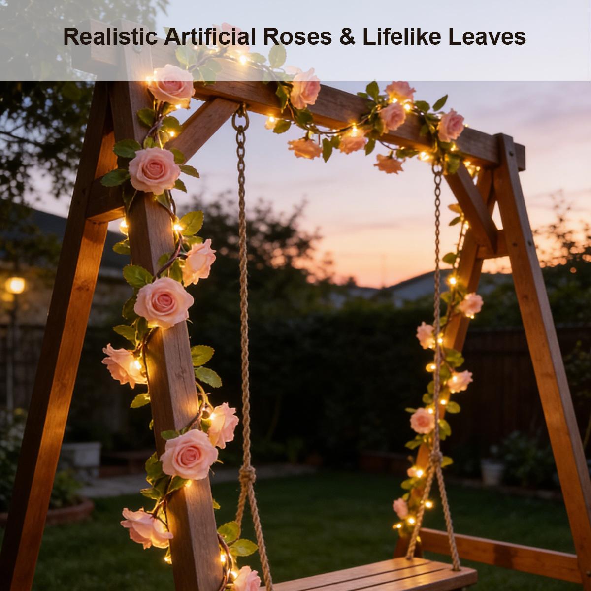 Solar Rose Vine String Light I - огляд і ціна Solar Fairy String