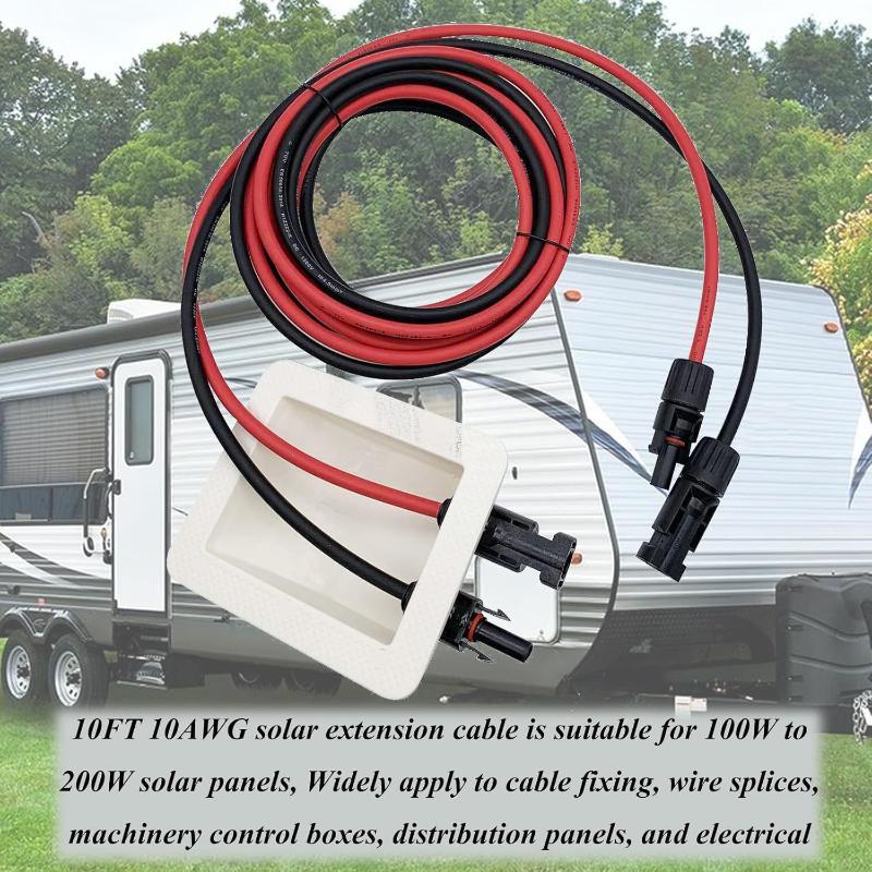 1pcs ABS Solar Weatherproof En - огляд і ціна Outdoor Lighting Extension Cable