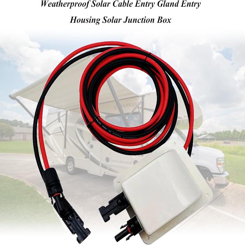 1pcs ABS Solar Weatherproof En - огляд і ціна Outdoor Lighting Extension Cable