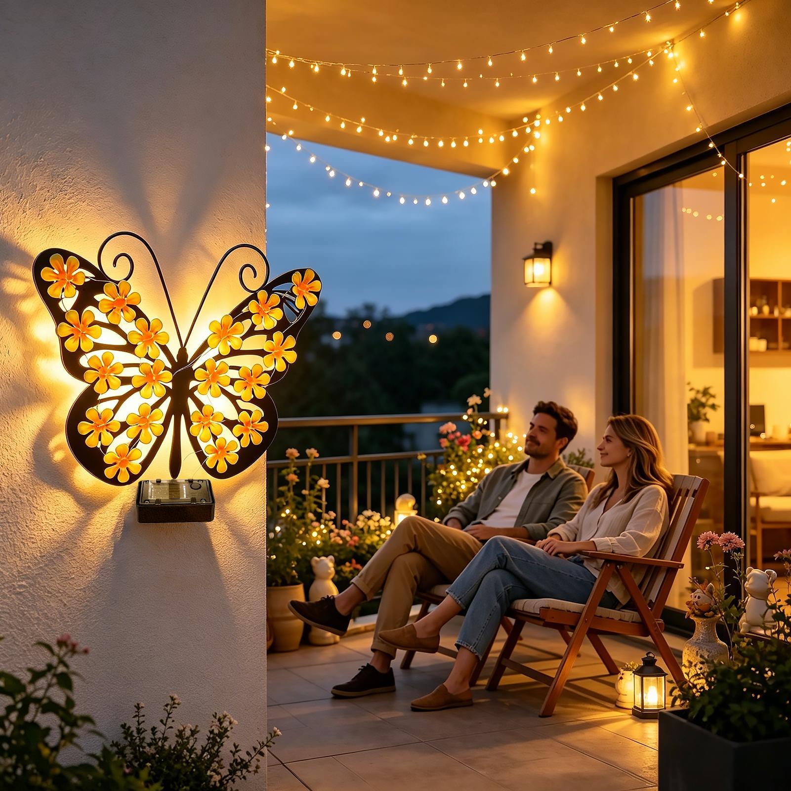 LED Solar Metal Wall Lights De - огляд і ціна Solar Wall Sconce