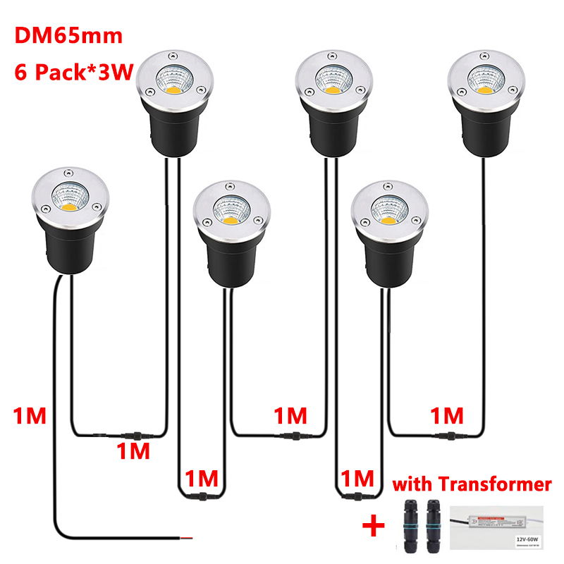 IP67 Waterproof LED Buried Lig - огляд і ціна Ground Light Recessed