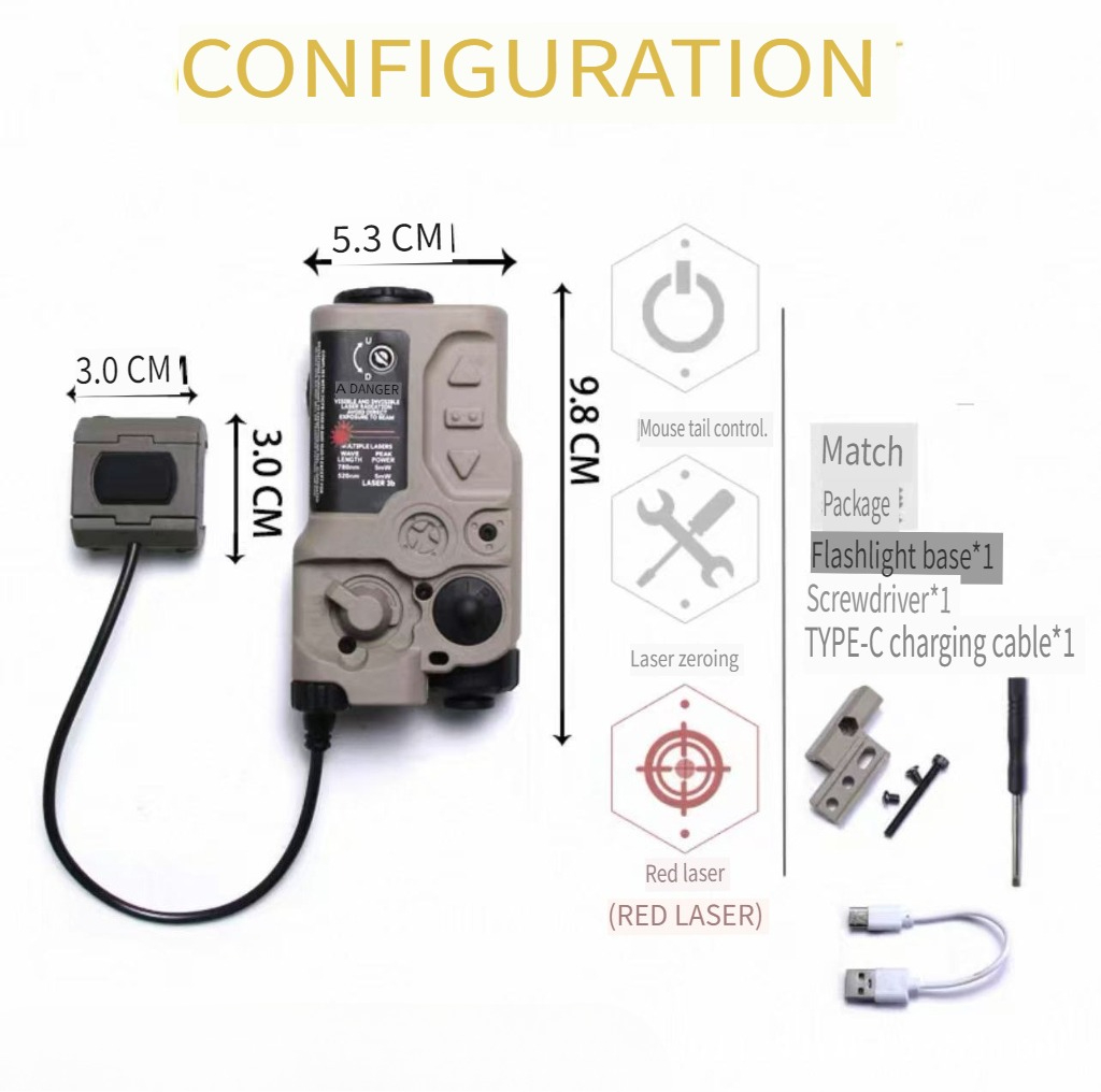 RAID-X RG Tactical Light Modul - огляд і ціна Outdoor Lighting Replacement Parts