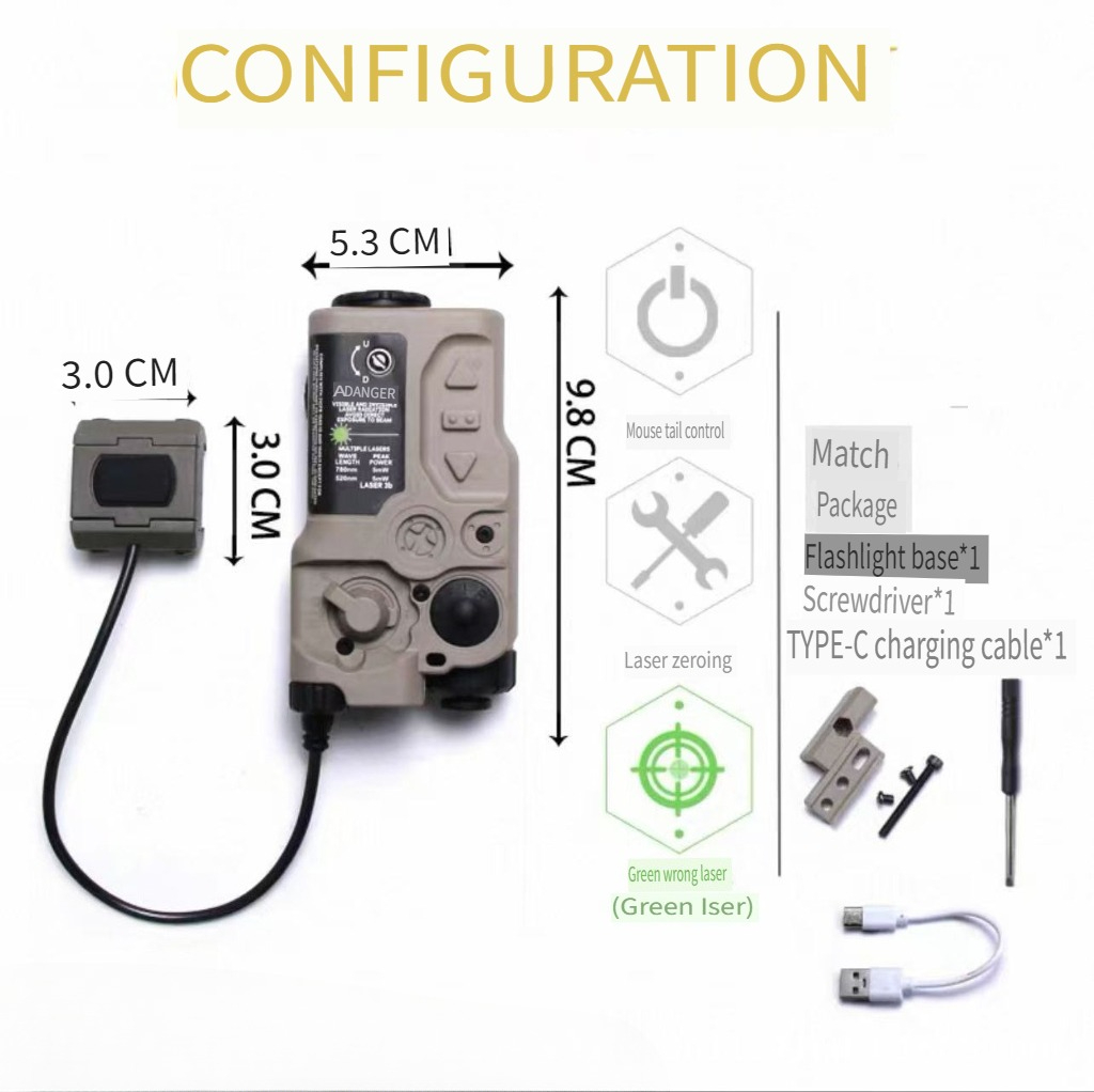 RAID-X RG Tactical Light Modul - огляд і ціна Outdoor Lighting Replacement Parts