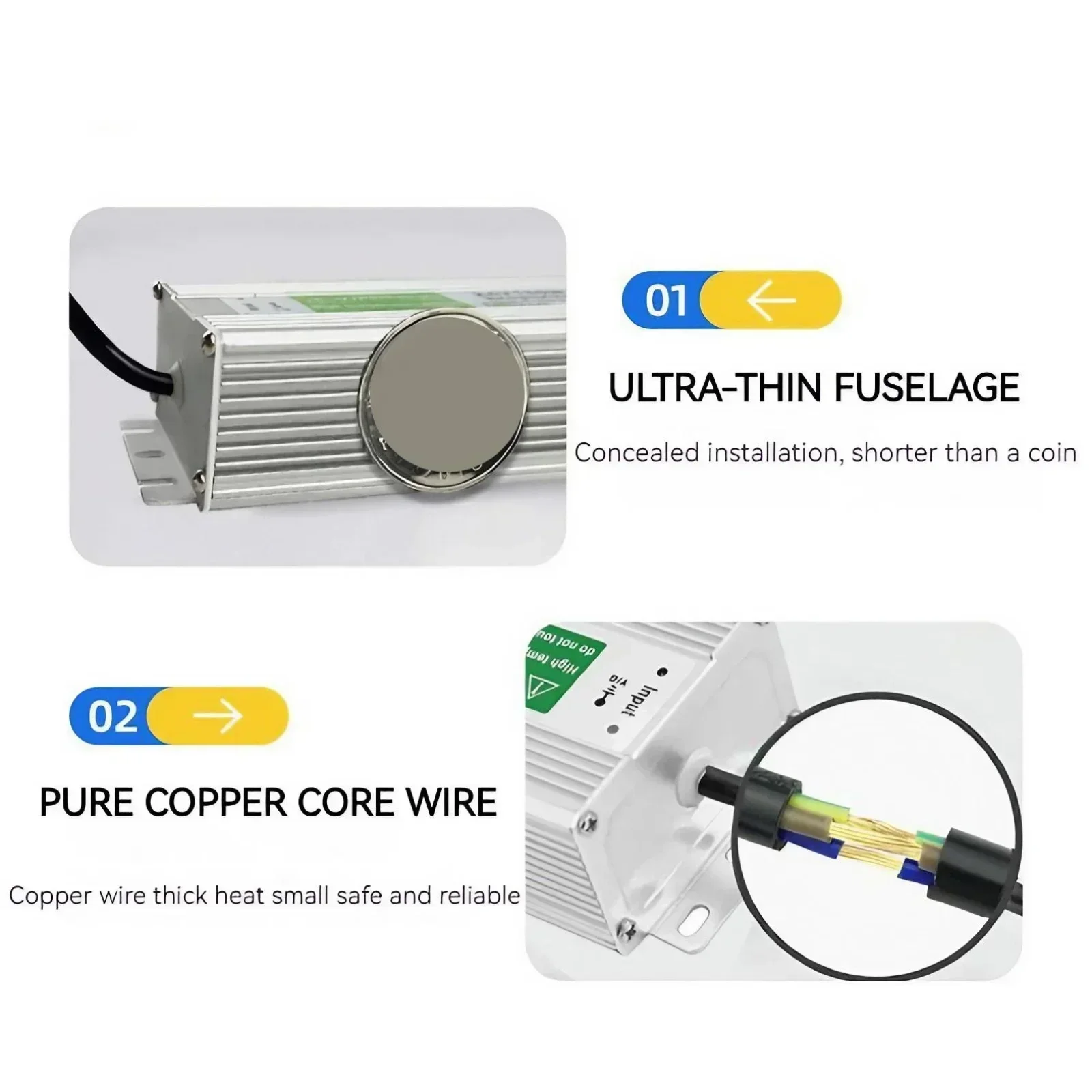 12V24V 20W60W Waterproof IP67  - огляд і ціна Outdoor Lighting Transformer Box