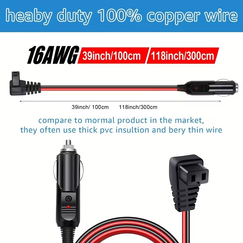 16awg RV Plug Adapter for Exte - огляд і ціна Outdoor Lighting Extension Cable