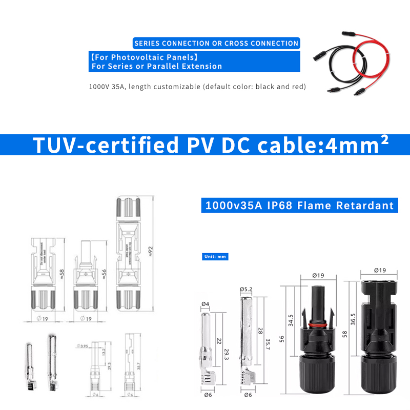 1 Pair of Red and Black Double - огляд і ціна Outdoor Lighting Extension Cable