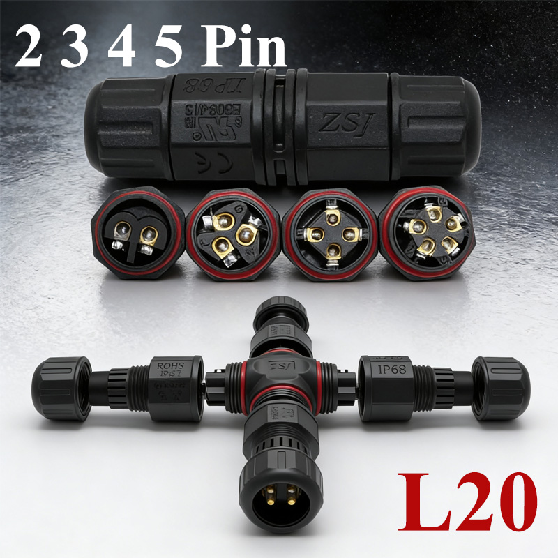 2Pin L20 Cable Connector for L - огляд і ціна Outdoor Lighting Joint Box