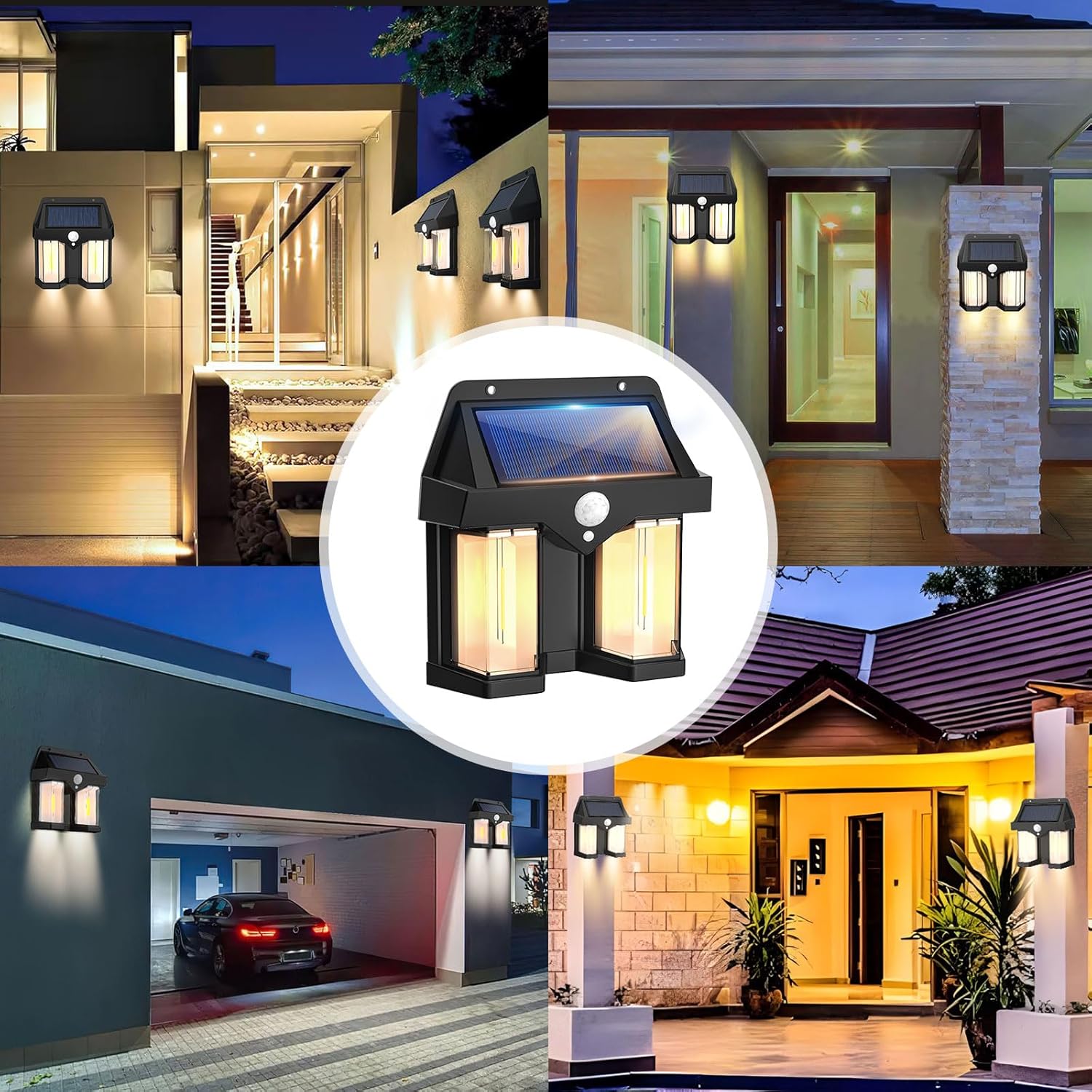 Solar Powered Wall Light Vinta - огляд і ціна Solar Wall Sconce