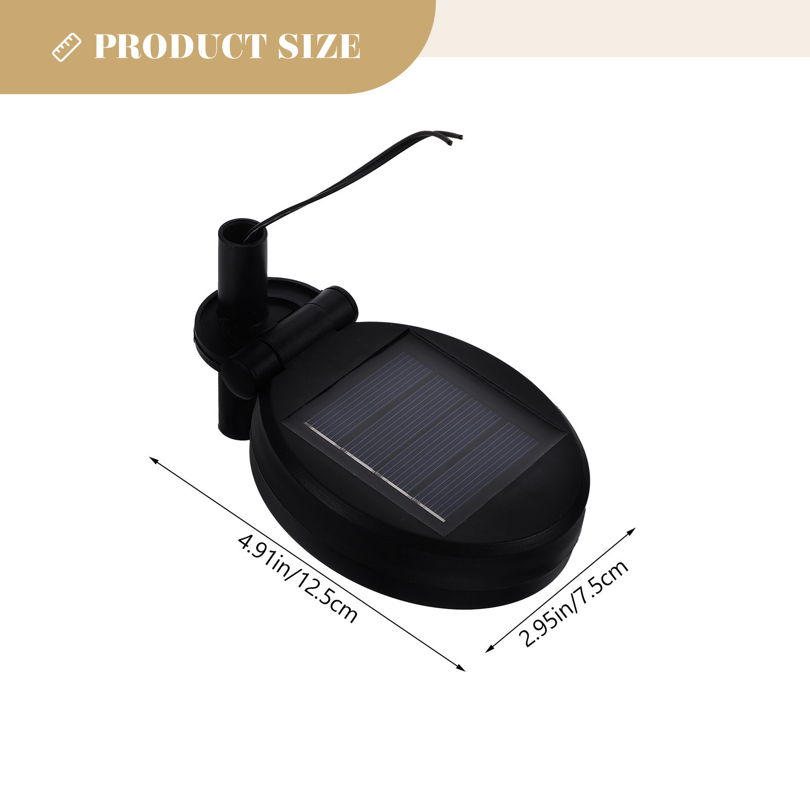 2 Pcs Mini Solar Panel Light R - огляд і ціна Outdoor Lighting Replacement Parts