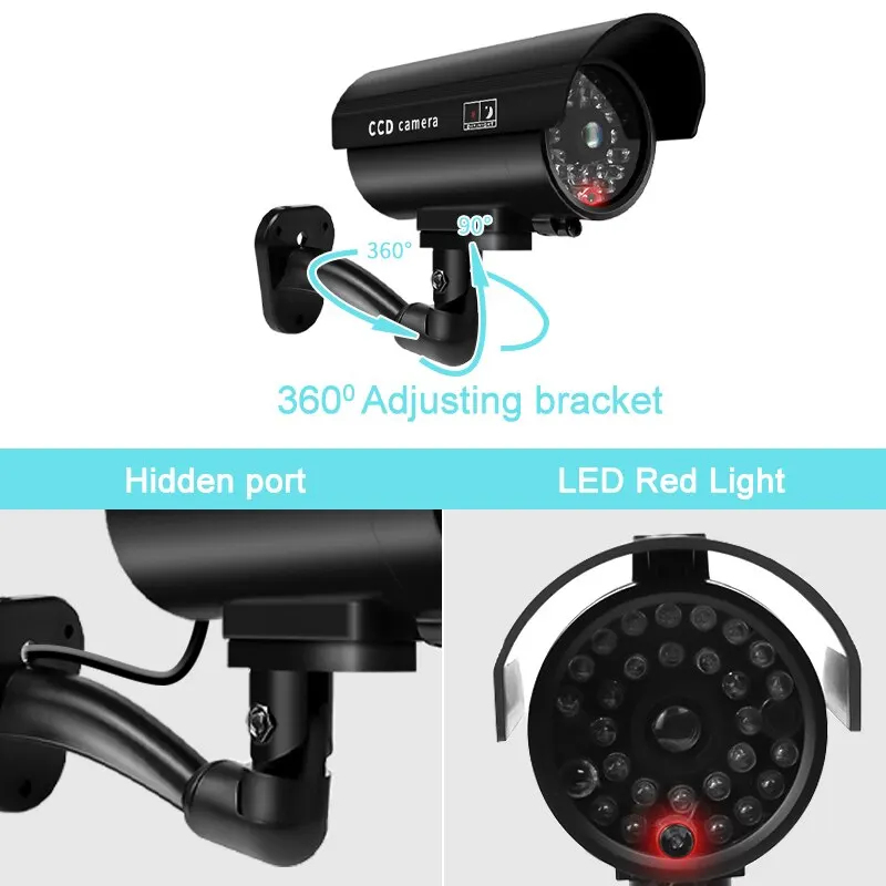 1PC Dummy Security Camera Watr - огляд і ціна Outdoor Lighting Video