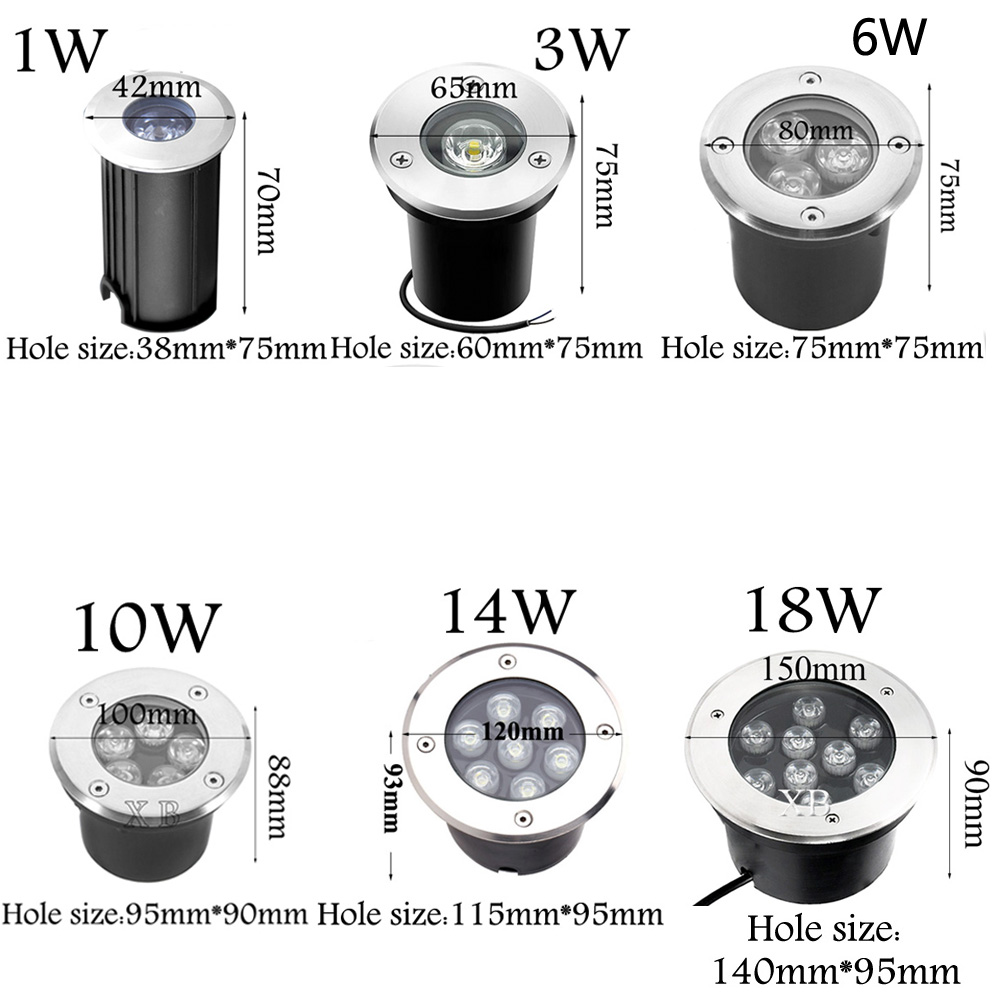 Waterproof Led Light Garden Un - огляд і ціна Ground Light Recessed