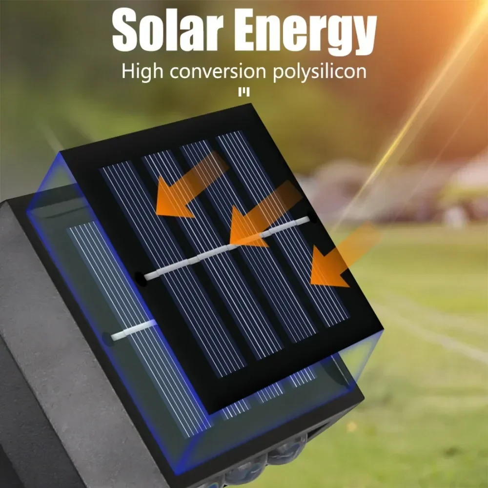 4/6/8 LED Solar Outdoor Light  - огляд і ціна Solar Wall Sconce