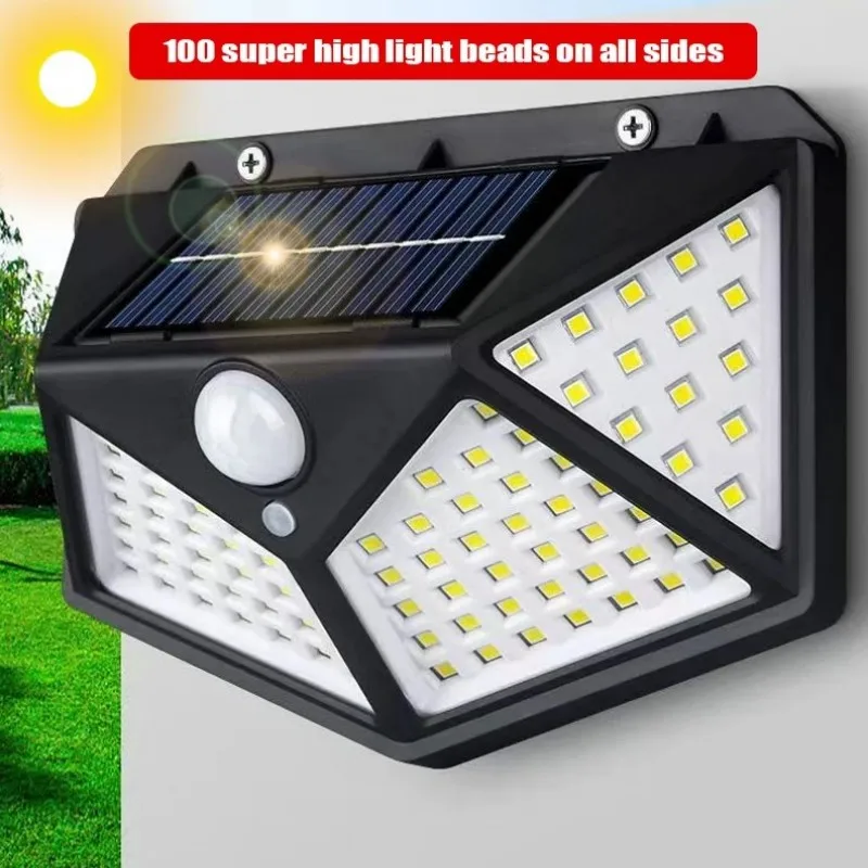 100Led Multifunctional Solar L - огляд і ціна Solar Wall Sconce