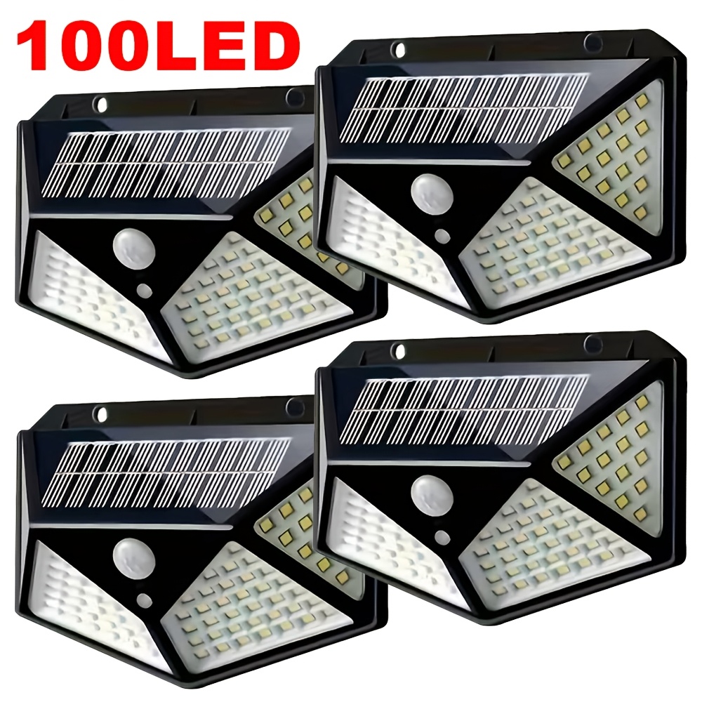 100LED Outdoor Solar Garden Li - огляд і ціна Solar Wall Sconce