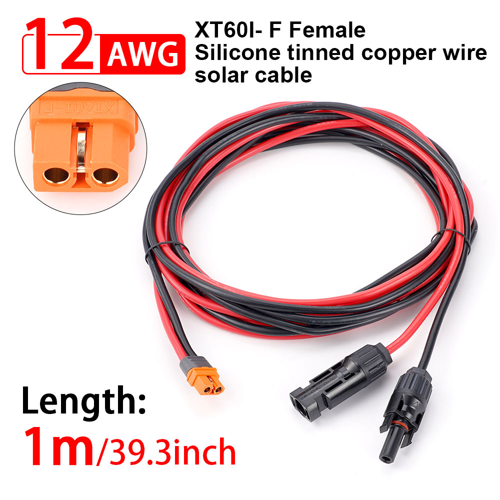 Solar Charge Cable XT60I- F Ad - огляд і ціна Outdoor Lighting Extension Cable