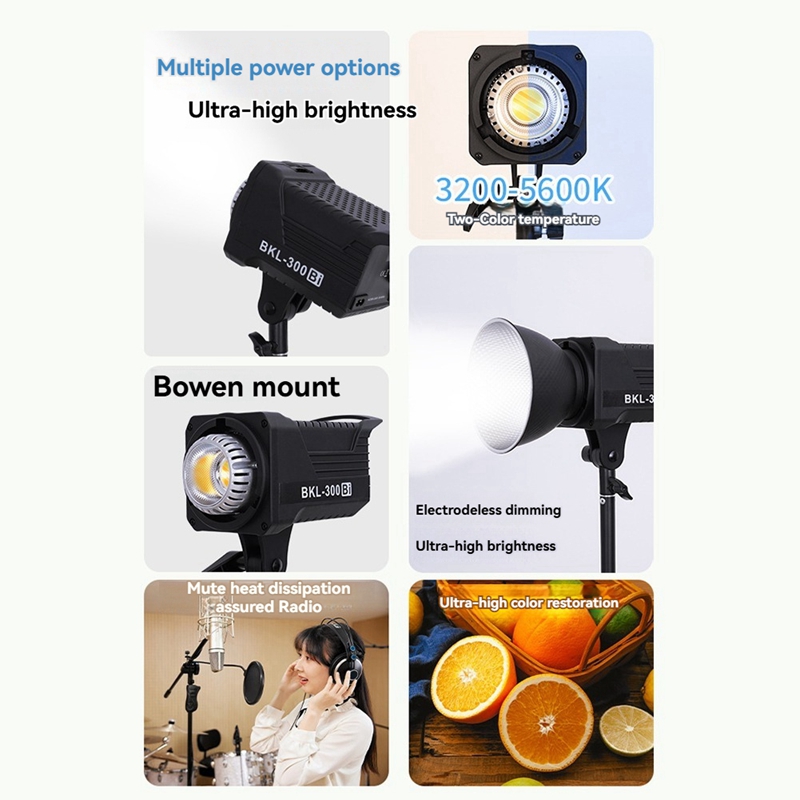 300W Bi LED Video Light, Conti - огляд і ціна Outdoor Lighting Video