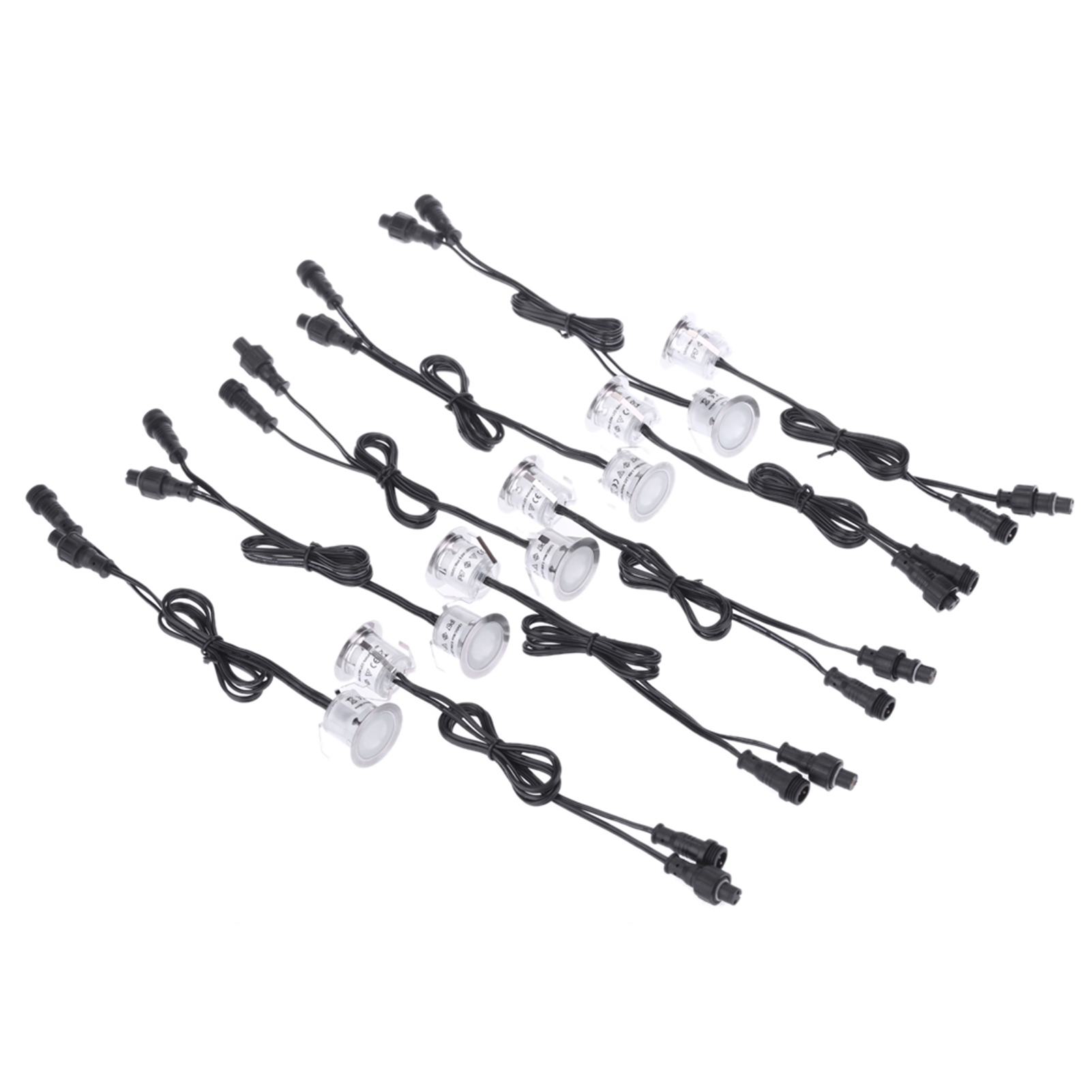 10PCS 32mm LED Deck Lights 0.6 - огляд і ціна Ground Light Recessed
