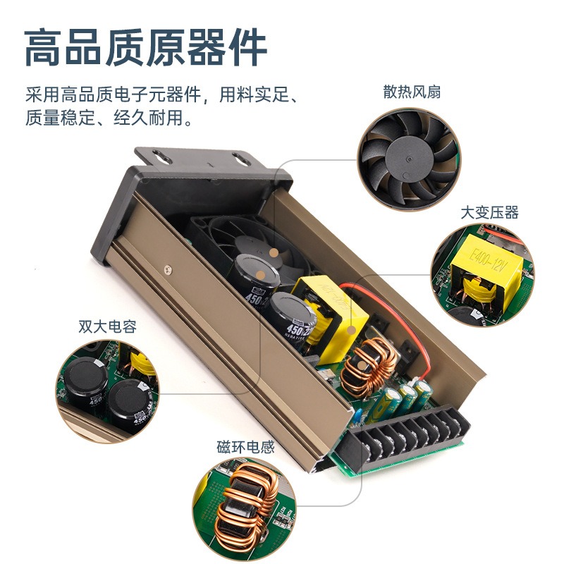 12V 400W Waterproof Outdoor Sw - огляд і ціна Outdoor Lighting Transformer Box